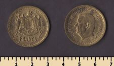 Монако 2 франка 1945