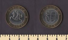 Литва 2 лита 2012