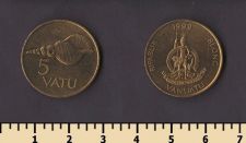 Вануату 5 вату 1999