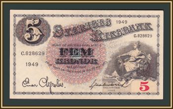  5  1949 P-33 (33f.3) UNC