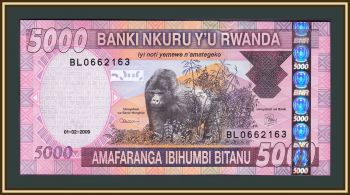  5000  2009 P-37 (37a) UNC