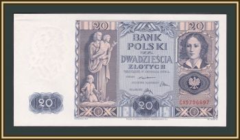  20  1936 P-77 UNC