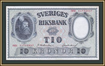  10  1951 P-40 (40l.3) UNC