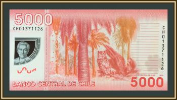 5000  2013 P-163 (163d) UNC
