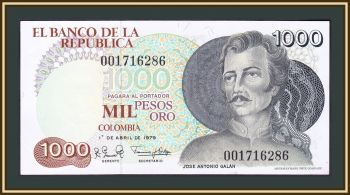  1000  1979 P-421 (421a) UNC