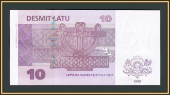  10  2008 P-54 UNC
