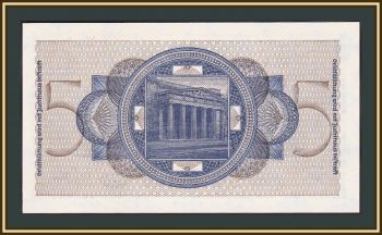  5  1940 P-R138a UNC