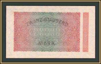  20000  1923 P-85 (85b/2) UNC