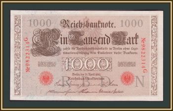  1000  1910 P-44 (44b) UNC