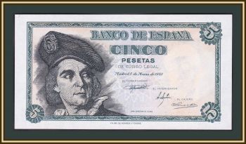  5  1948 P-136 (136a) UNC