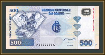   500  2002 P-96 (96a) UNC
