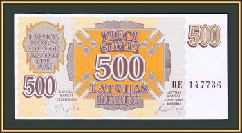  500  1992 P-42 UNC