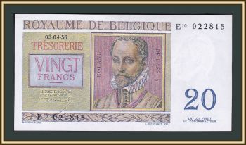 20  1956 P-132 (132b) UNC