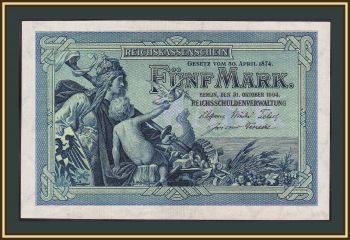  5  1904 P-8 (8a) UNC