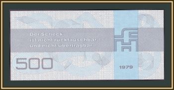  () 500  1979 P-FX7 UNC