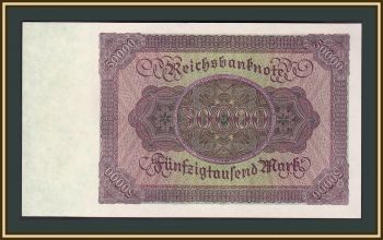  50000  1922 P-80 UNC