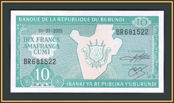  10  2003 P-33 (33d.3) UNC