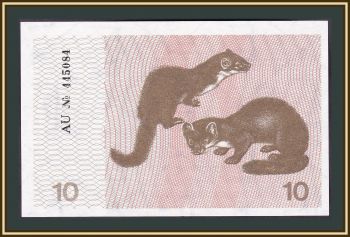  10  1991 P-35 (35b) UNC