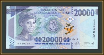  20000  2018 P-50 (50b) UNC
