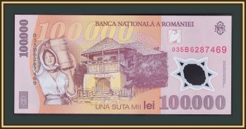  100000  2001 P-114 (114a.1) UNC