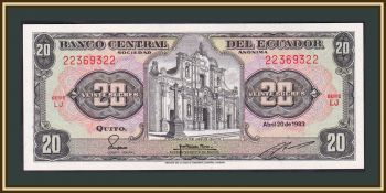  20  1983 P-115 (115b.17) UNC