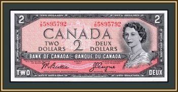  2  1954 (1955) P-76 (76a) UNC