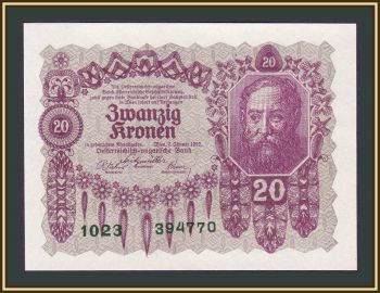  20  1922 P-76 UNC