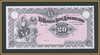  20  1920 P-S253a UNC