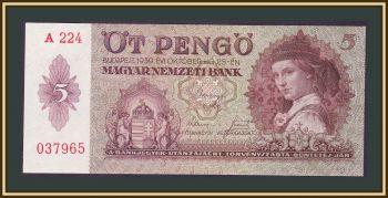  5  1939 P-106 UNC
