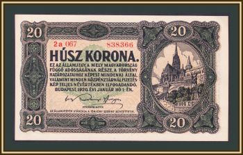  20  1920 P-61 UNC