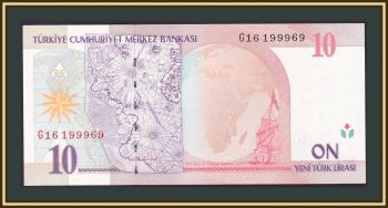  10  2005 P-218 UNC