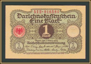  1  1920 P-58 (58.2) UNC