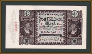  2000000  1923 P-89 (89a) UNC
