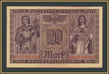  20  1918 P-57 UNC