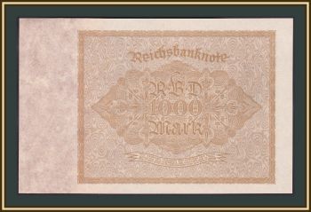  1000  1922 P-82 (82b) UNC