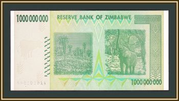  1000000000  2008 P-83 (83a) UNC