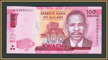  100  2017 P-65 (65c) UNC
