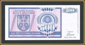    500  1992 P-136 (136a) UNC