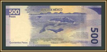  500  2019 P-132 (132a.29) UNC