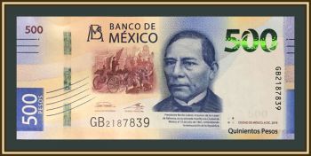  500  2019 P-132 (132a.29) UNC