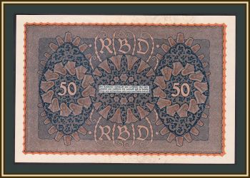  50  1919 P-66/1 UNC