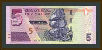  5  2019 P-102 (102a) UNC