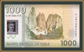  1000  2019 (2021) P-161 (161i) UNC