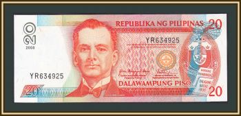  20  2008 P-182 (182j.4) UNC