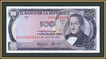  100  1973 P-415 (415a.1) UNC