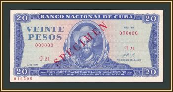  20  1971 P-105 (105s) UNC