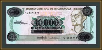  10000  (10 ) 1985 (1989) P-158 (158a) UNC