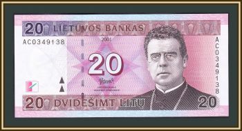  20  2001 P-66 UNC