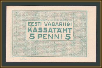  5  1919 P-39 (39a) UNC