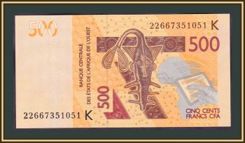   (K - ) 500  2012 (2022) P-719 (719K) UNC